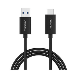 Интерфейсный кабель Duracell USB5031A USB-A to USB-C Черный