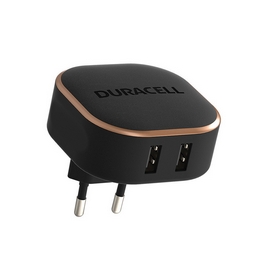 Универсальное зарядное устройство Duracell DRACUSB16-EU 24W 2хUSB-A Черный
