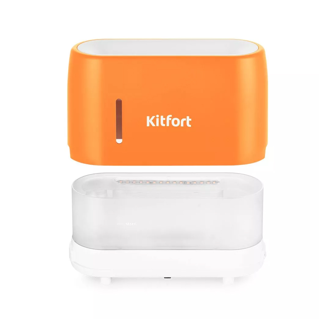 Увлажнитель-ароматизатор воздуха Kitfort КТ-2887-2 бело-оранжевый