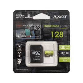 Карта памяти Apacer AP128GEDM1D05-R 128GB с адаптером SD