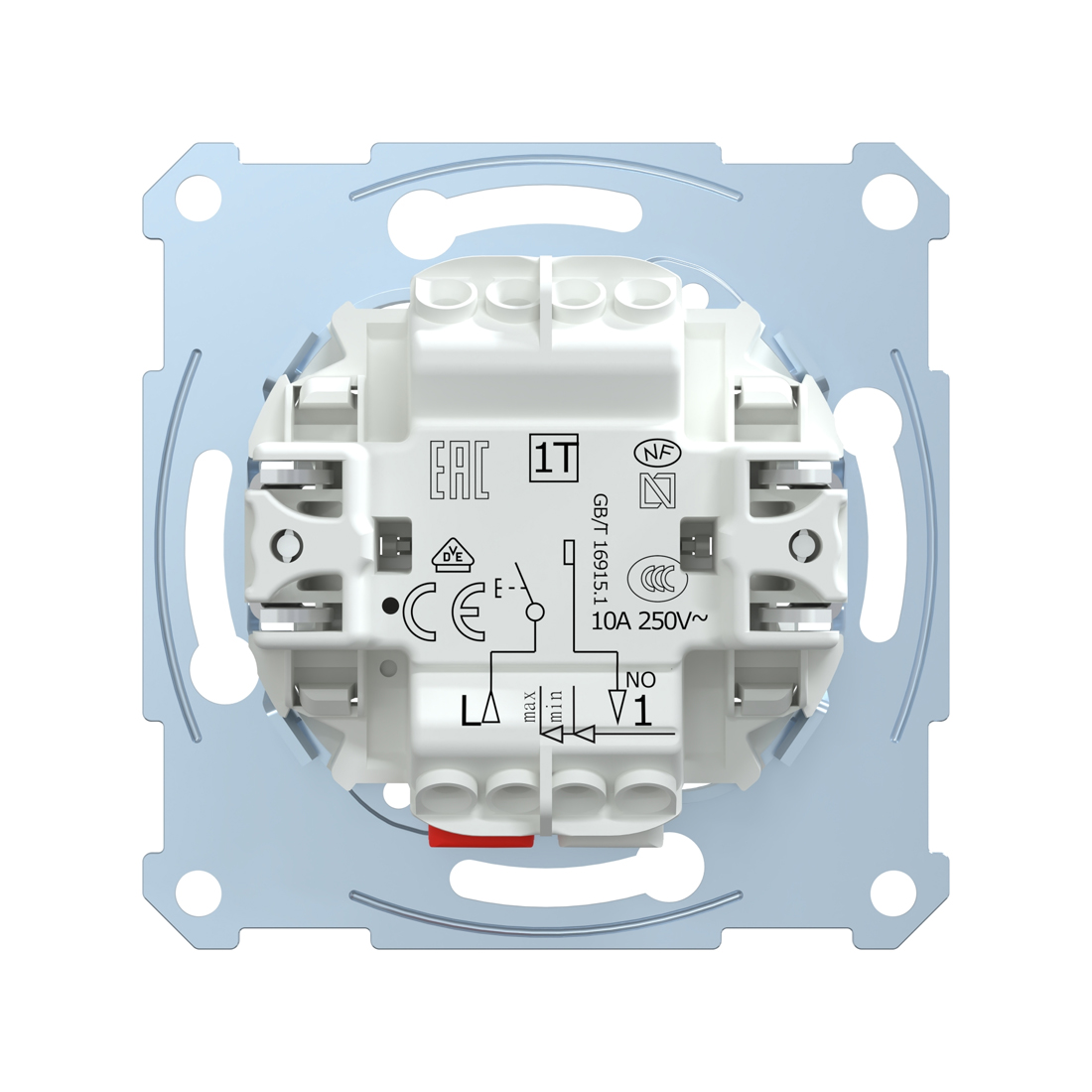 Выключателя мех-м MERTEN MTN3150-0000 кнопочного 1 клавишного
