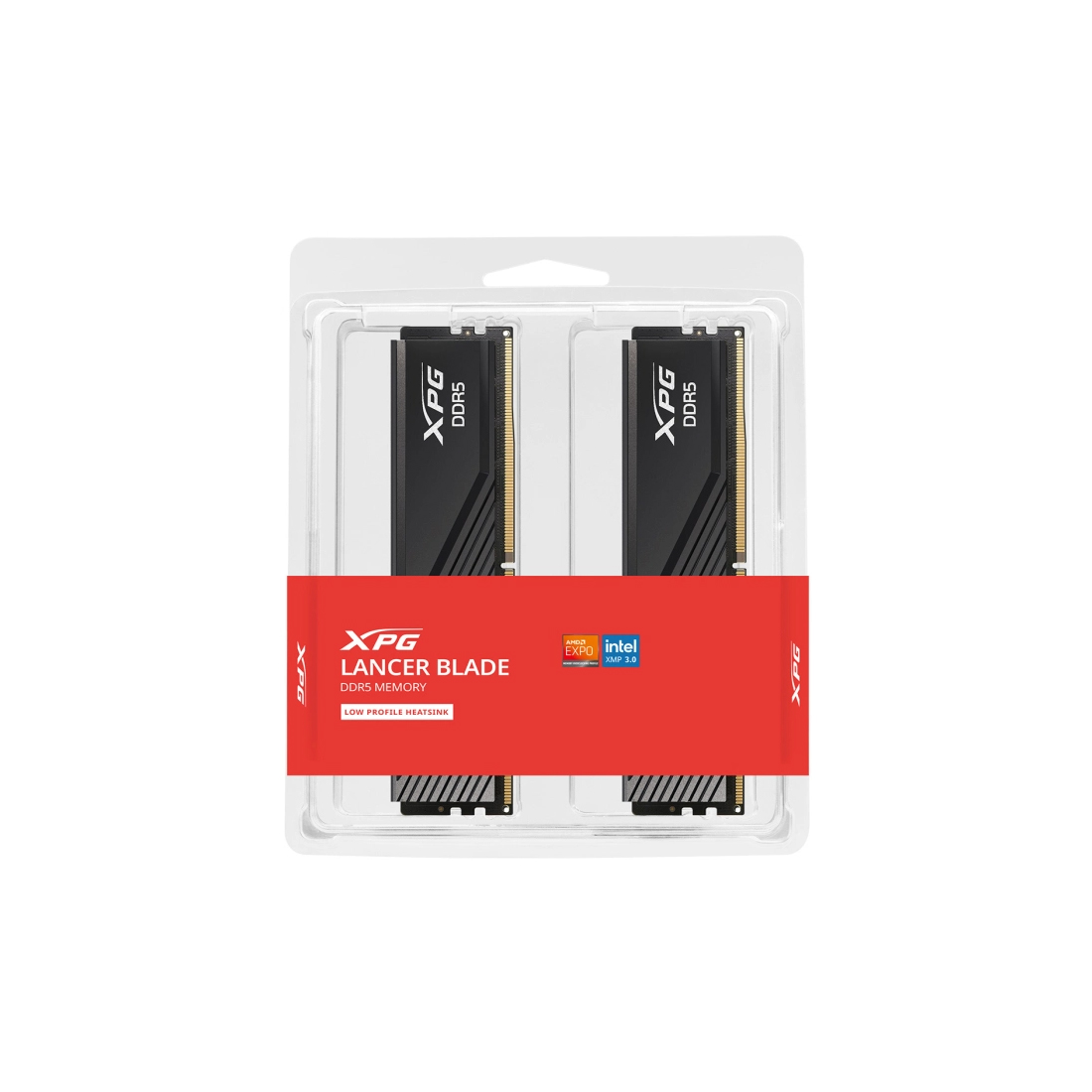 Комплект модулей памяти ADATA XPG Lancer Blade AX5U6000C3016G-DTLABBK DDR5 32GB (Kit 2x16GB) 6000MHz