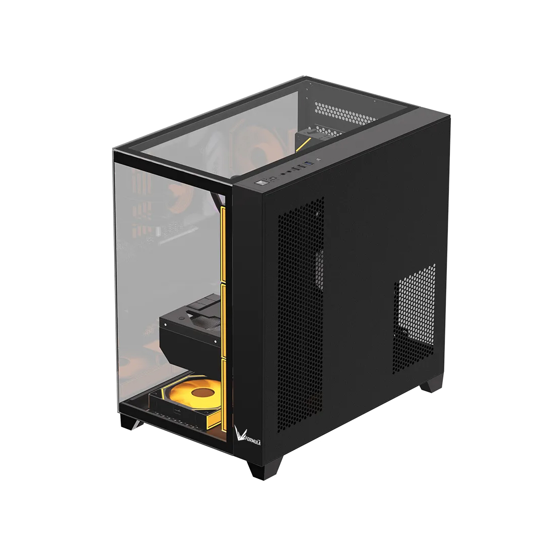 Компьютерный корпус Formula V Crystal Z9 Floe Black без Б/П