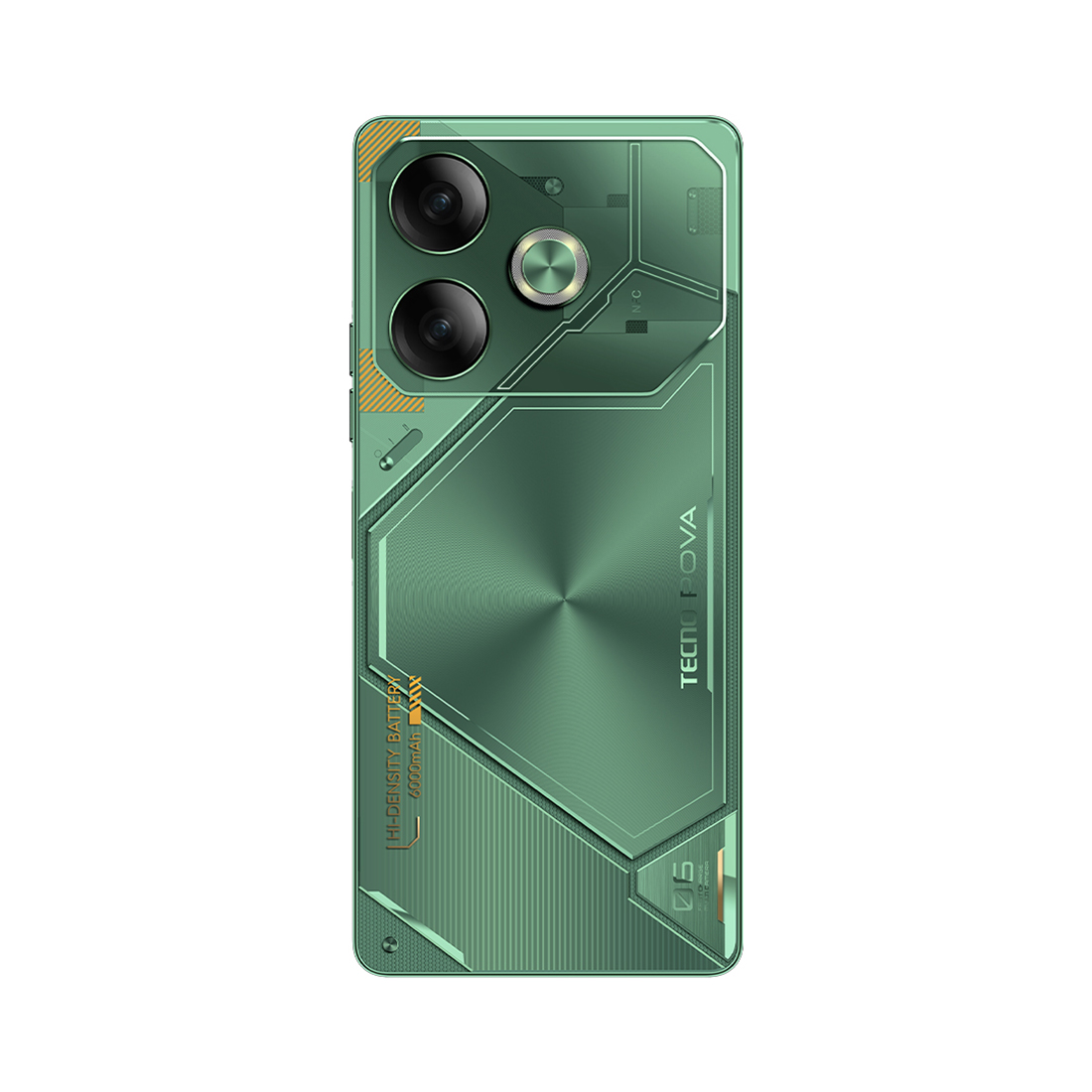 Мобильный телефон TECNO POVA 6 (LI7) 256+12 GB Comet Green - оптом