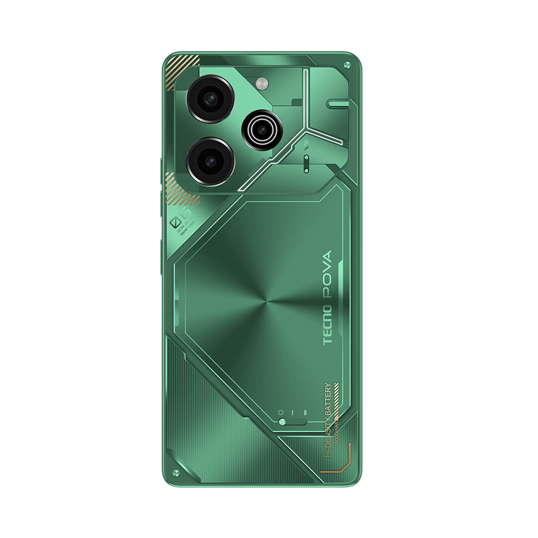 Мобильный телефон TECNO POVA 6 Pro 5G (LI9) 256+12 GB Comet Green - оптом