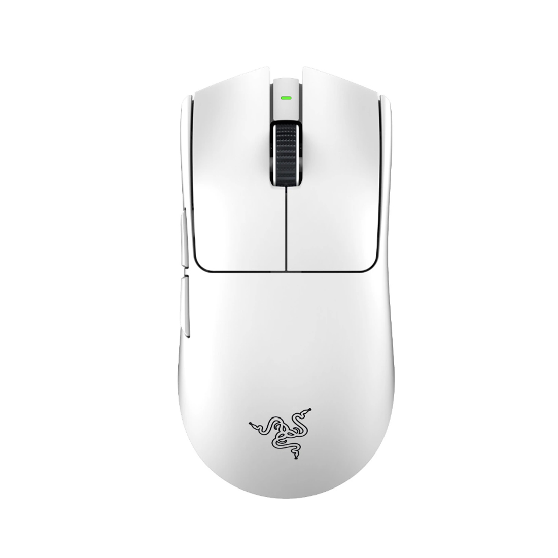 Компьютерная мышь, Razer, Viper V3 Pro White, RZ01-05120200-R3G1, Игровая для FPS игр, Оптическая 16000dpi (сенсор 5G), 8 кнопок, Прорезиненные боковые вставки, Подсветка Chroma настраиваемая 16.8 млн цветов, Проводная, Чёрная