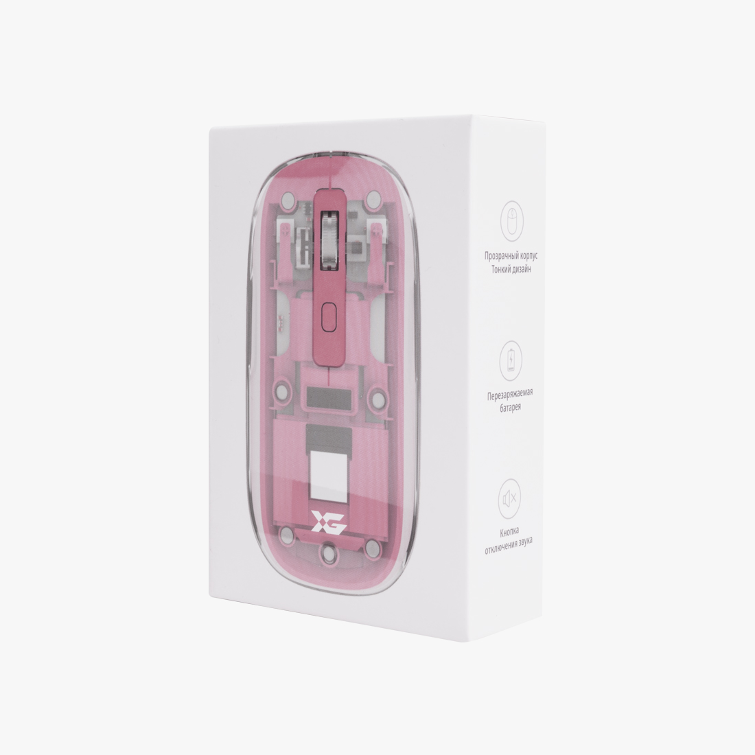 Компьютерная мышь XG XM-855OGB Pink