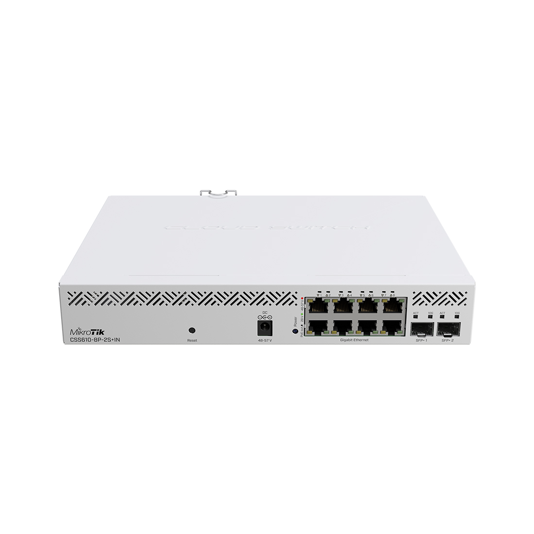 Коммутатор MikroTik CSS610-8P-2S+IN