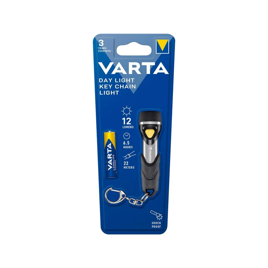 Светодиодный фонарь VARTA Day Light Key Chain Light