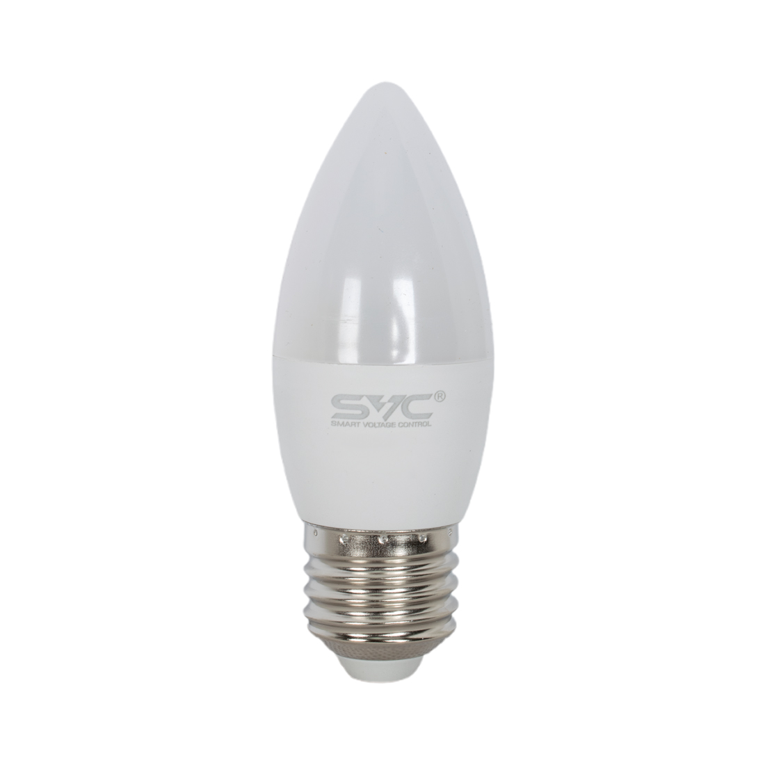 Лампа светодиодная SVC LED C35-7W-E27-4000K Свеча Нейтральный