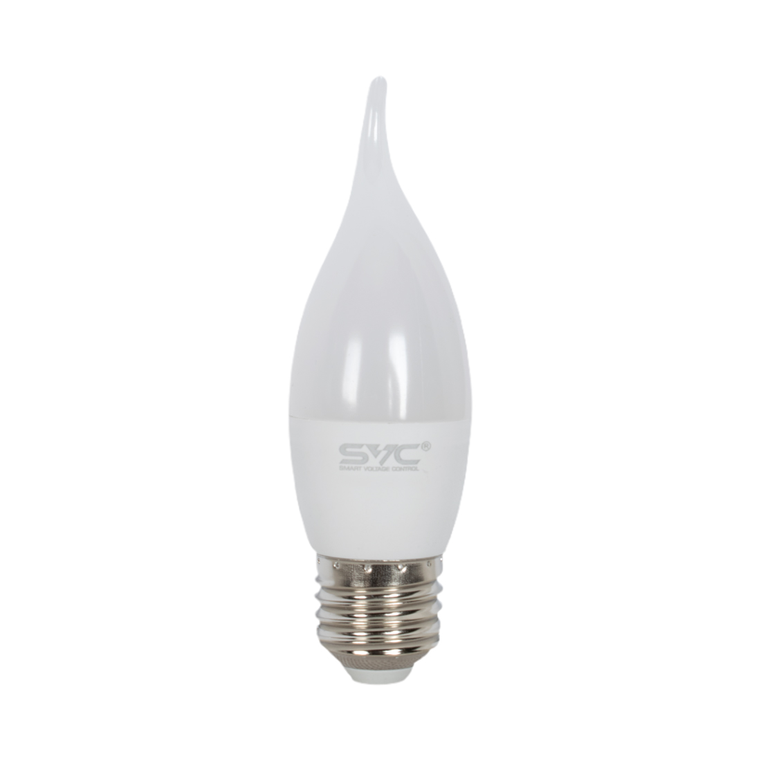 Лампа светодиодная SVC LED CB35-7W-E27-6500K Свеча на ветру Холодный