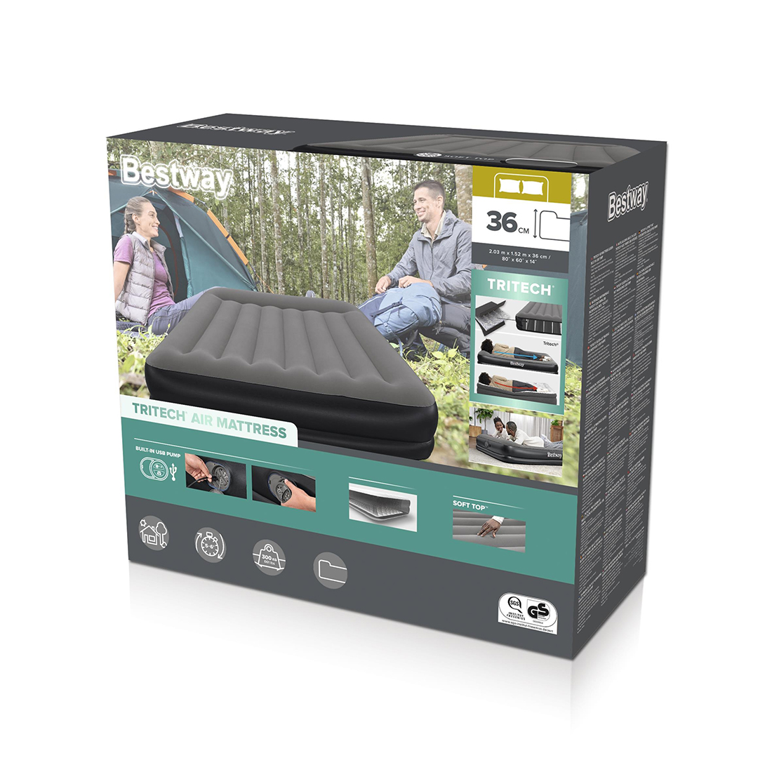 Матрас надувной Bestway 671BU