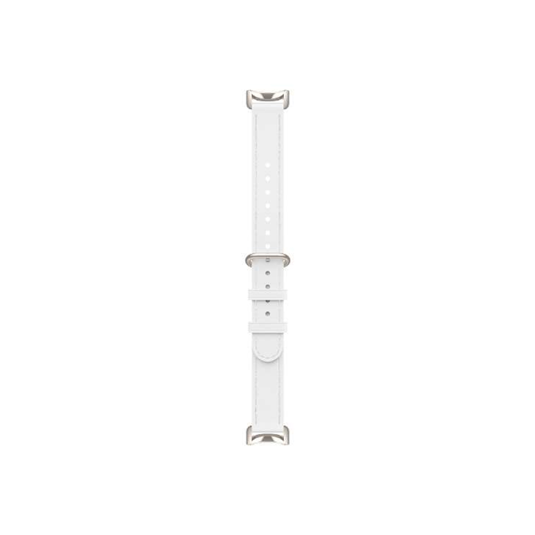 Сменный кожаный браслет для Xiaomi Smart Band 9 Ceramic White