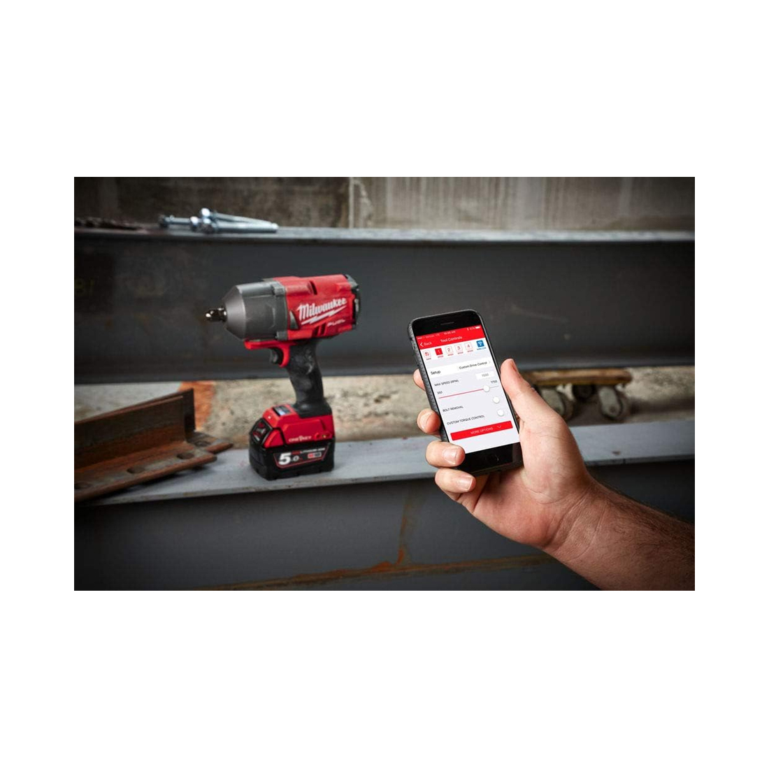 Гайковерт Milwaukee M18 ONEFHIWP12-502X ONE-KEY FUEL 1/2"