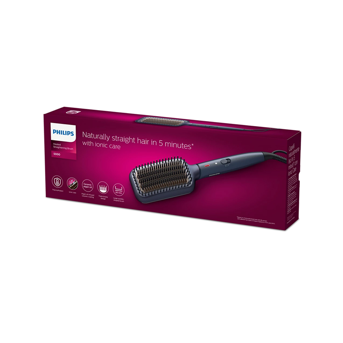 Расческа-выпрямитель Philips Серии 5000 BHH885/00