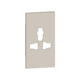 Лицевая панель Bticino KM59 Living Now для розеток "мультистандарт" 2 модуля песочный