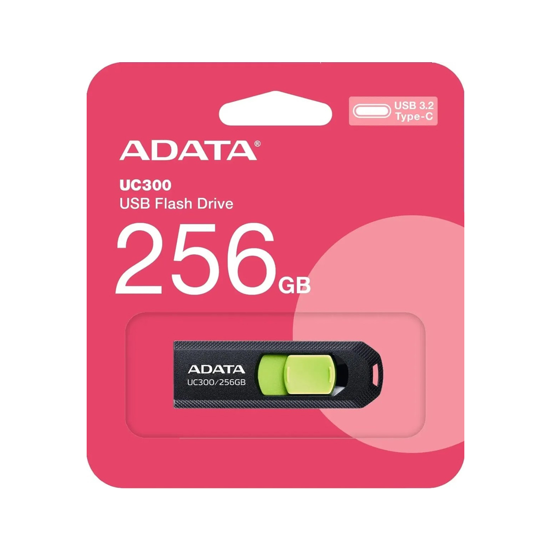 USB-накопитель ADATA ACHO-UC300-256G-RBK/GN 256GB