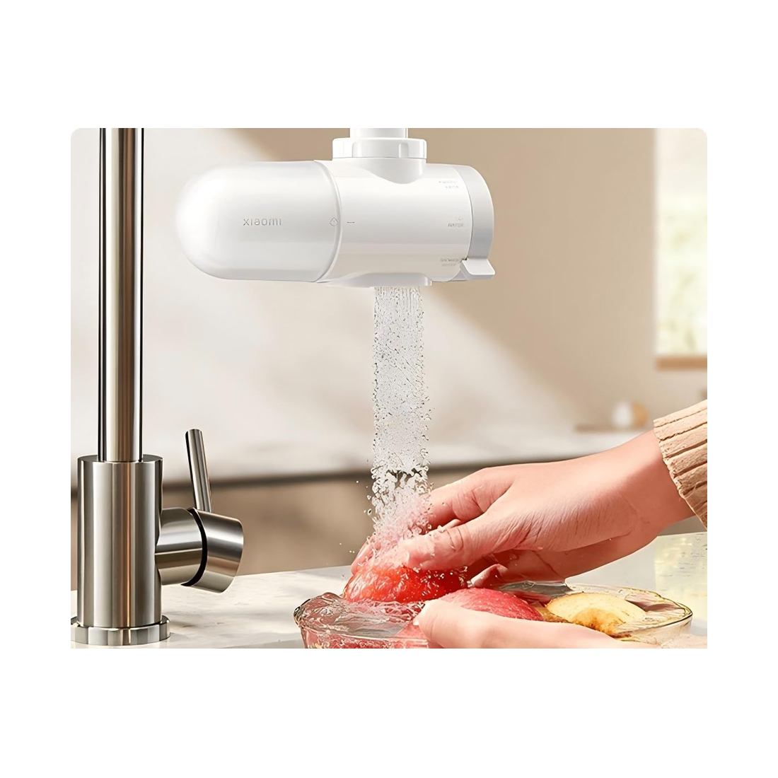 Очиститель воды, Xiaomi, Faucet Water Purifier Белый,(BHR9098GL/MJLTJSQDB03), Применимая температура 4С-50С, Давление 0.1-0.4 Мпа , Белый — фото 3