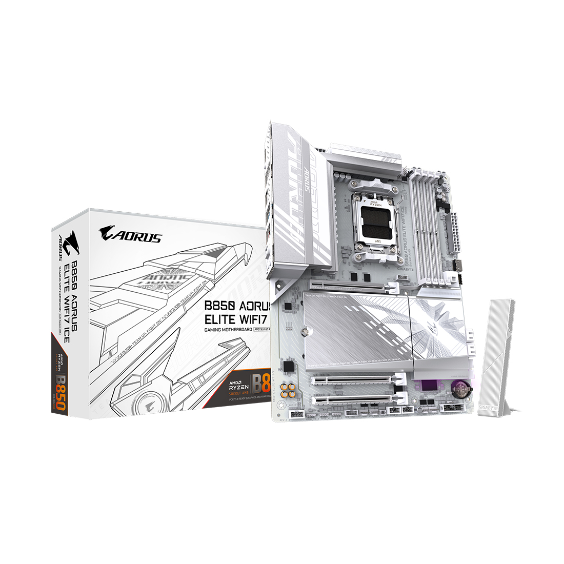 Материнская плата Gigabyte B850 A ELITE WF7 ICE