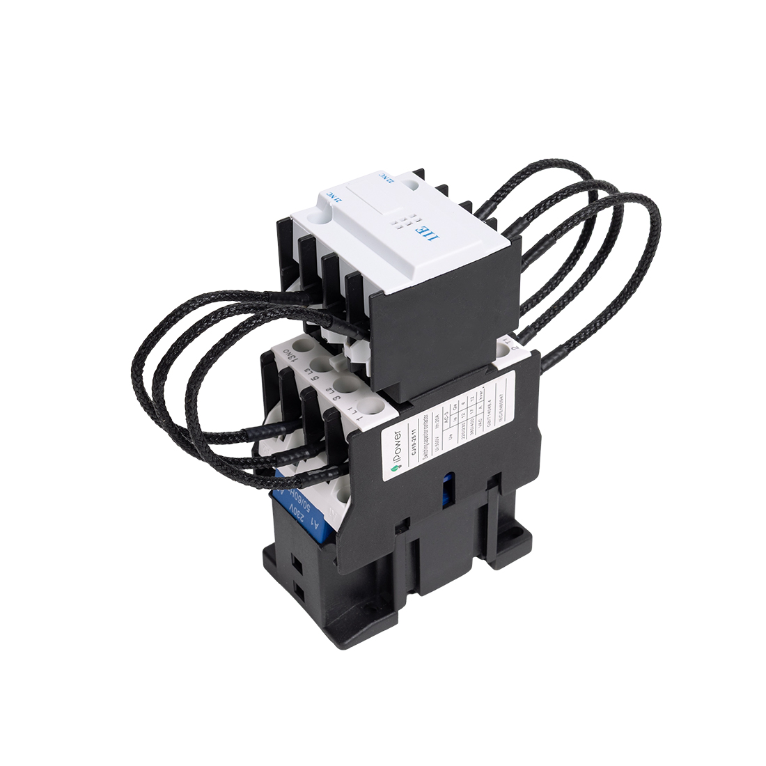 Контактор КРМ iPower CJ19-25A 10кВАр 1НО+1НЗ 230В