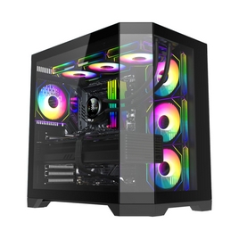 Компьютерный корпус Gamemax Hype-A BK Black без Б/П
