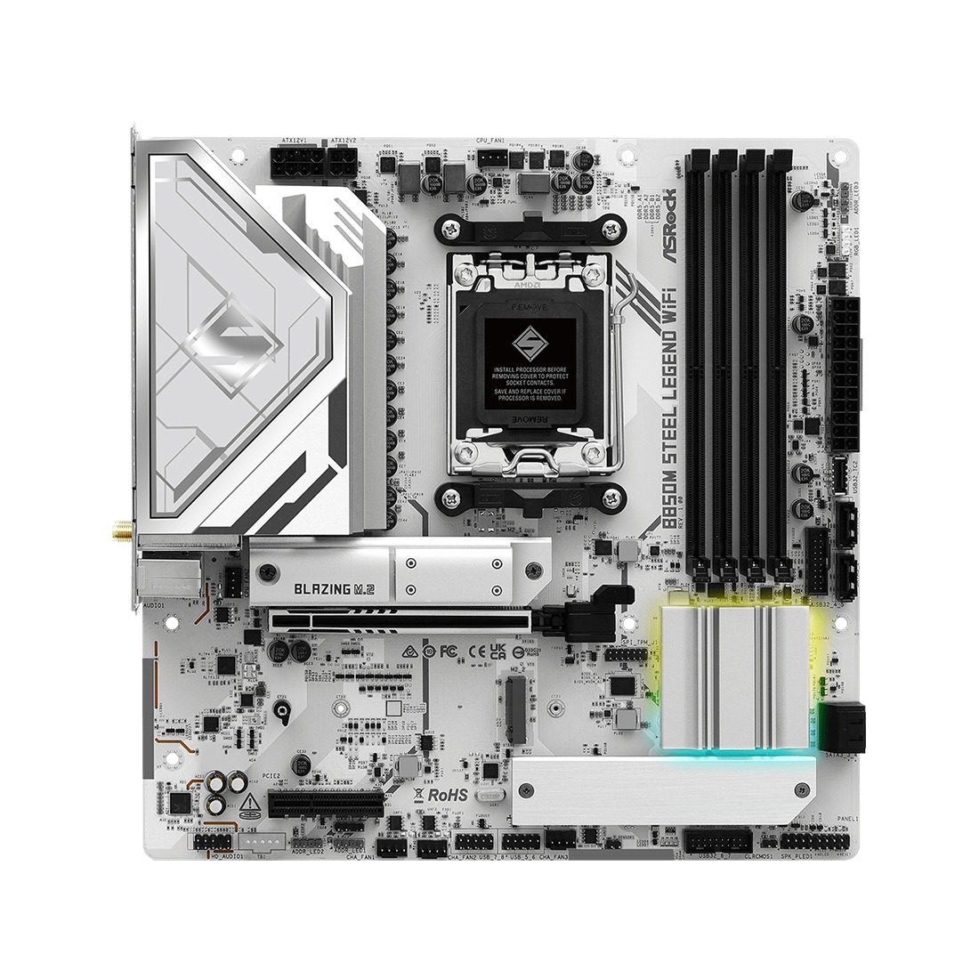 Материнская плата ASRock B850M STEEL LEGEND WIFI