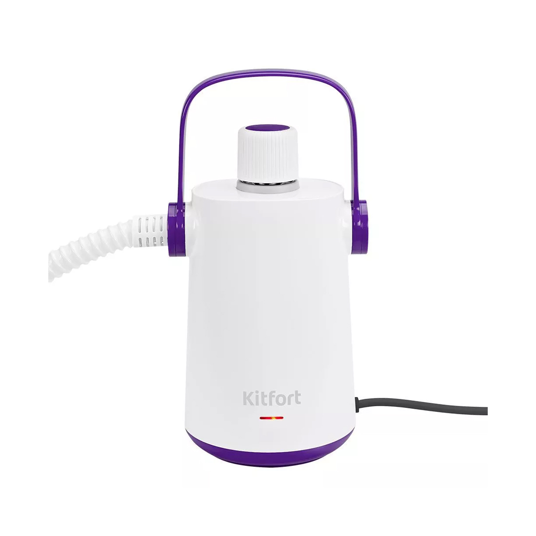 Пароочиститель Kitfort КТ-9109-1 бело-фиолетовый