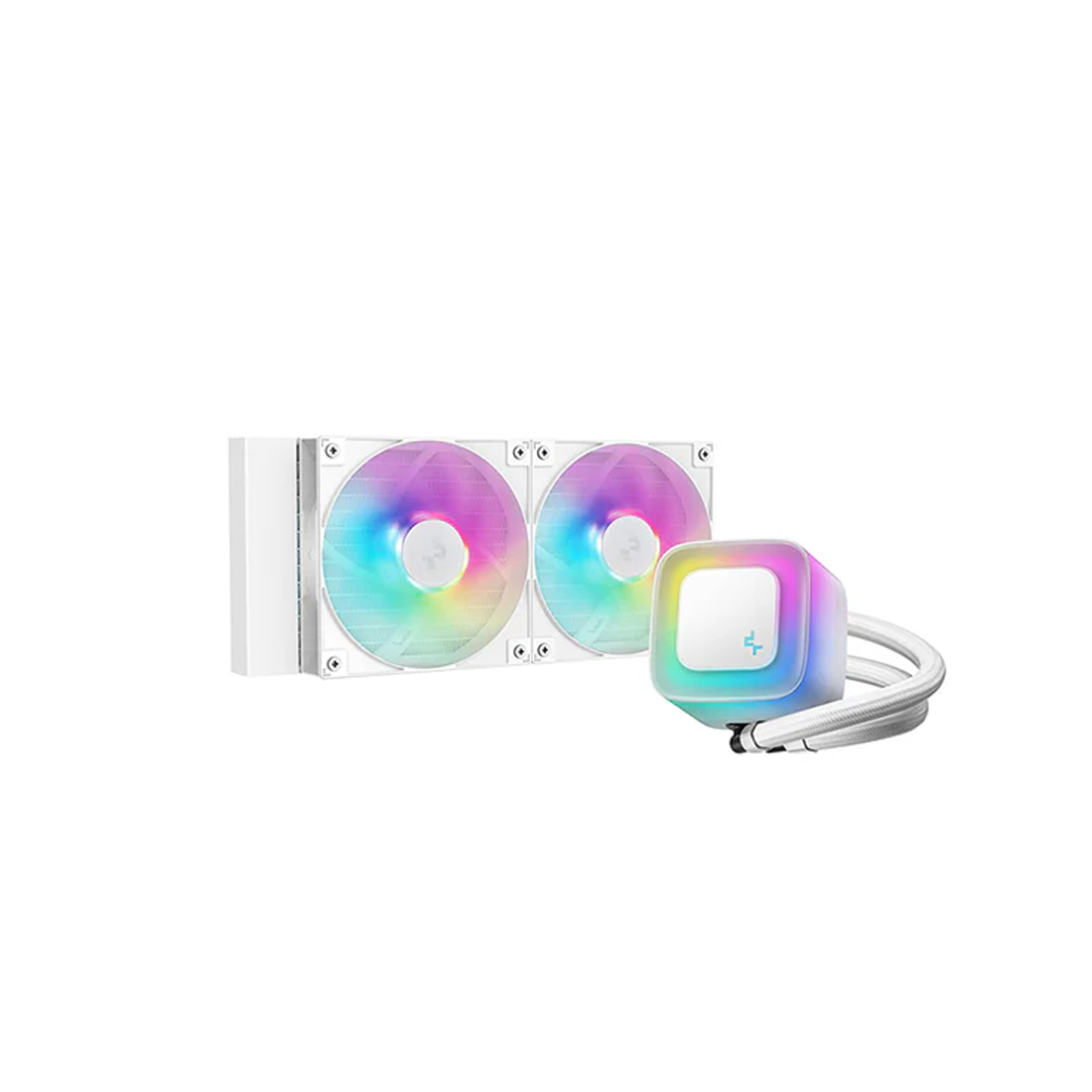 Кулер с водяным охлаждением Deepcool LE240 WH V2