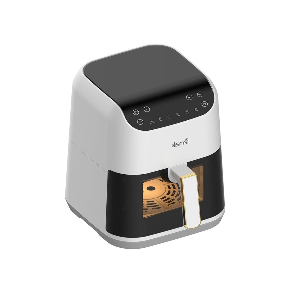Аэрофритюрница Deerma Air Fryer DEM-KZ130W Белый/Черный