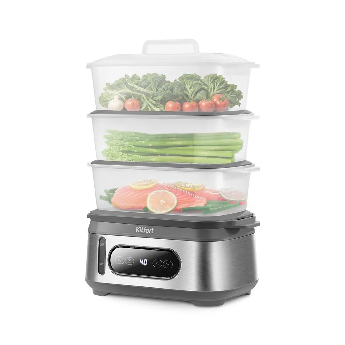 Пароварка Kitfort КТ-6280