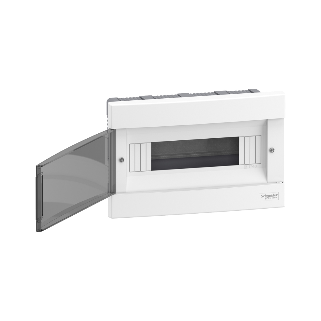 Щит встроенный SE EZ9EUA112 12 модулей дымчатая дверь