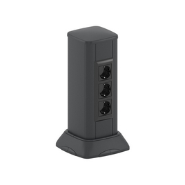 Миниколонна алюминиевая DKC 19533 0.35м Алюминий черный