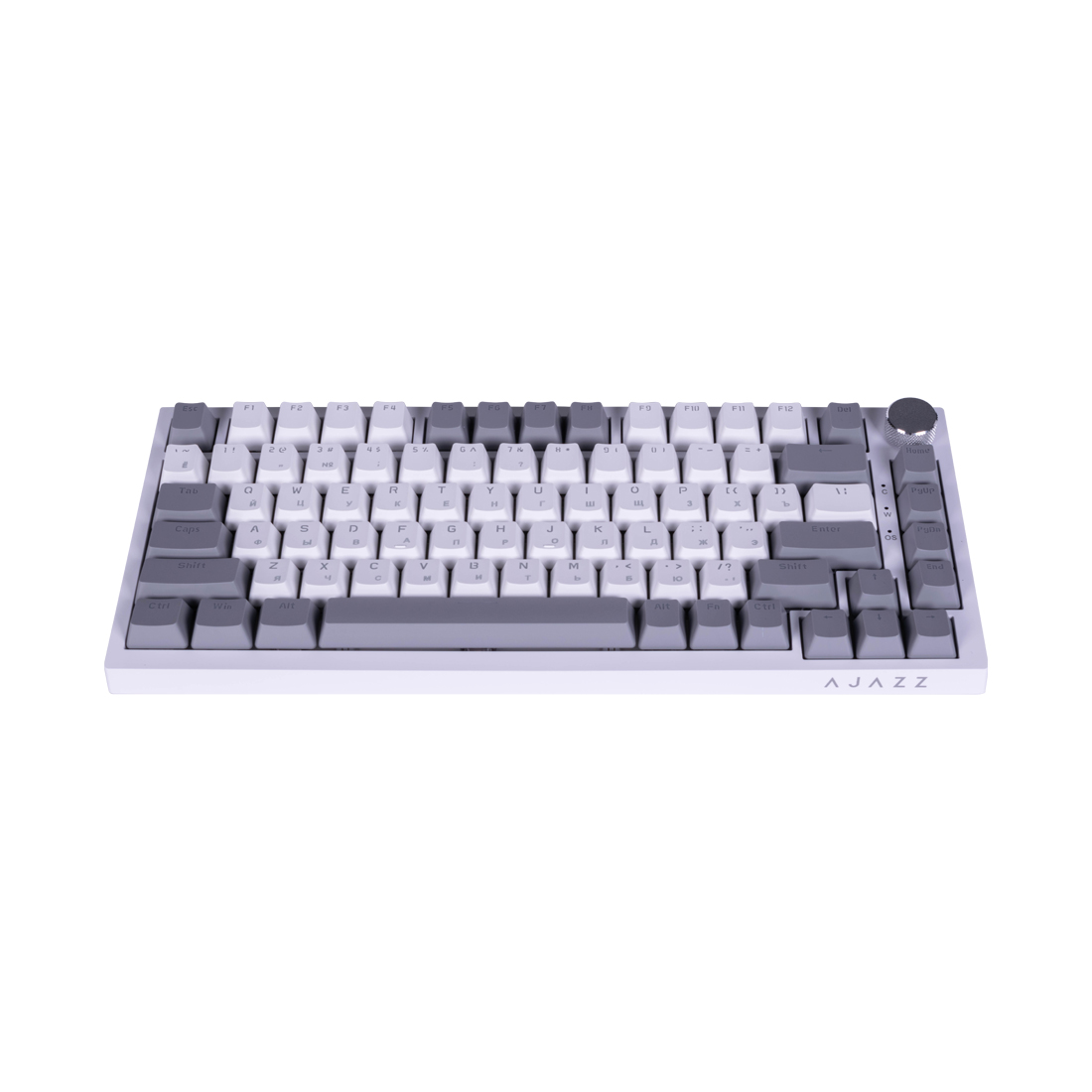 Клавиатура Ajazz AK820-AS Red Switch Белый