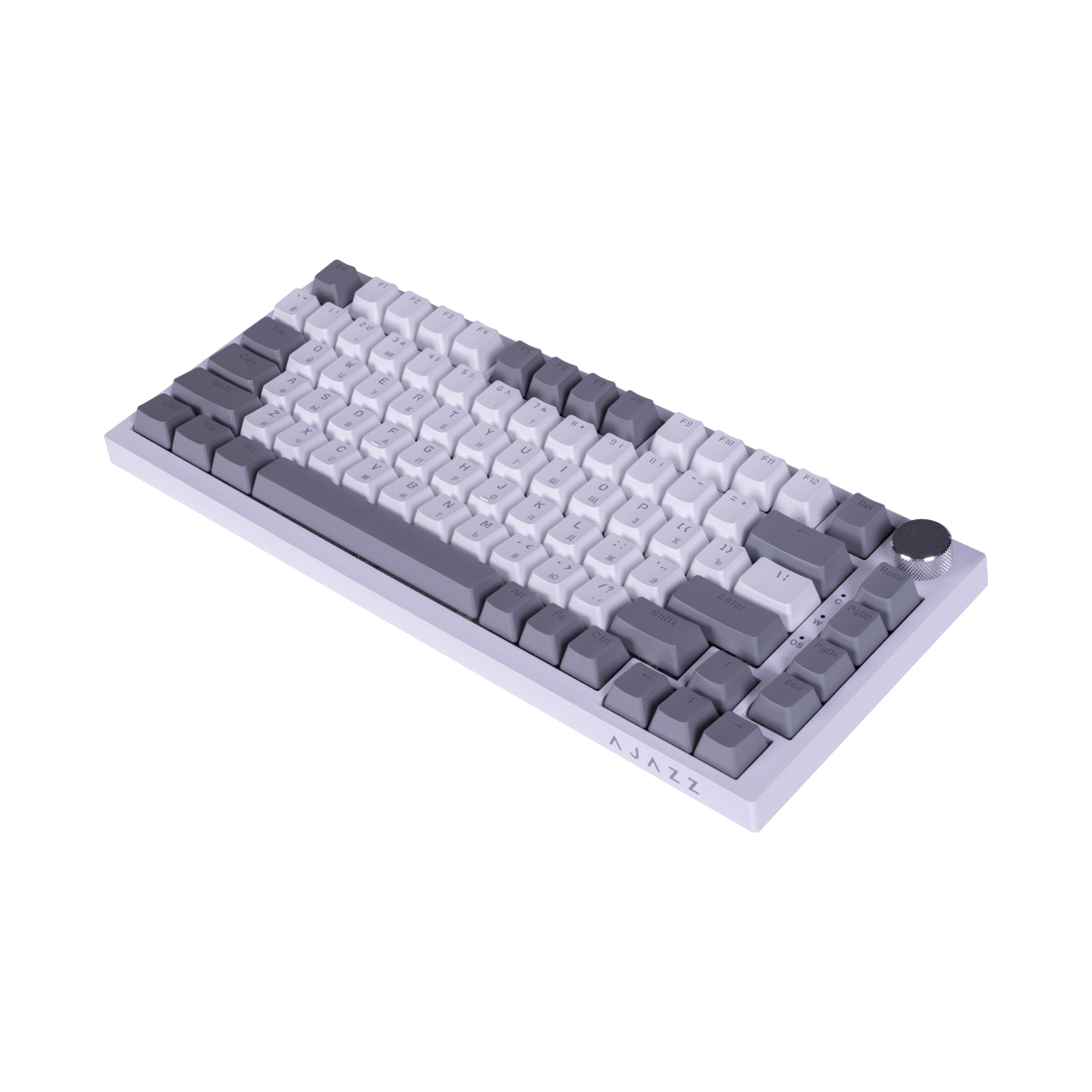 Клавиатура Ajazz AK820-AS Red Switch Белый