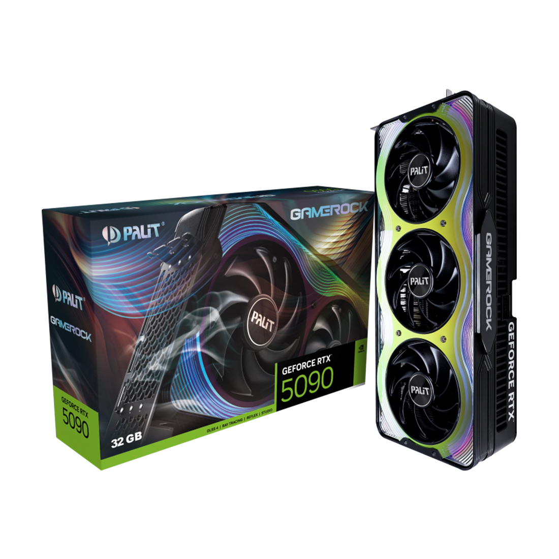 Видеокарта PALIT RTX5090 GAMEROCK 32G (NE75090019R5-GB2020G)