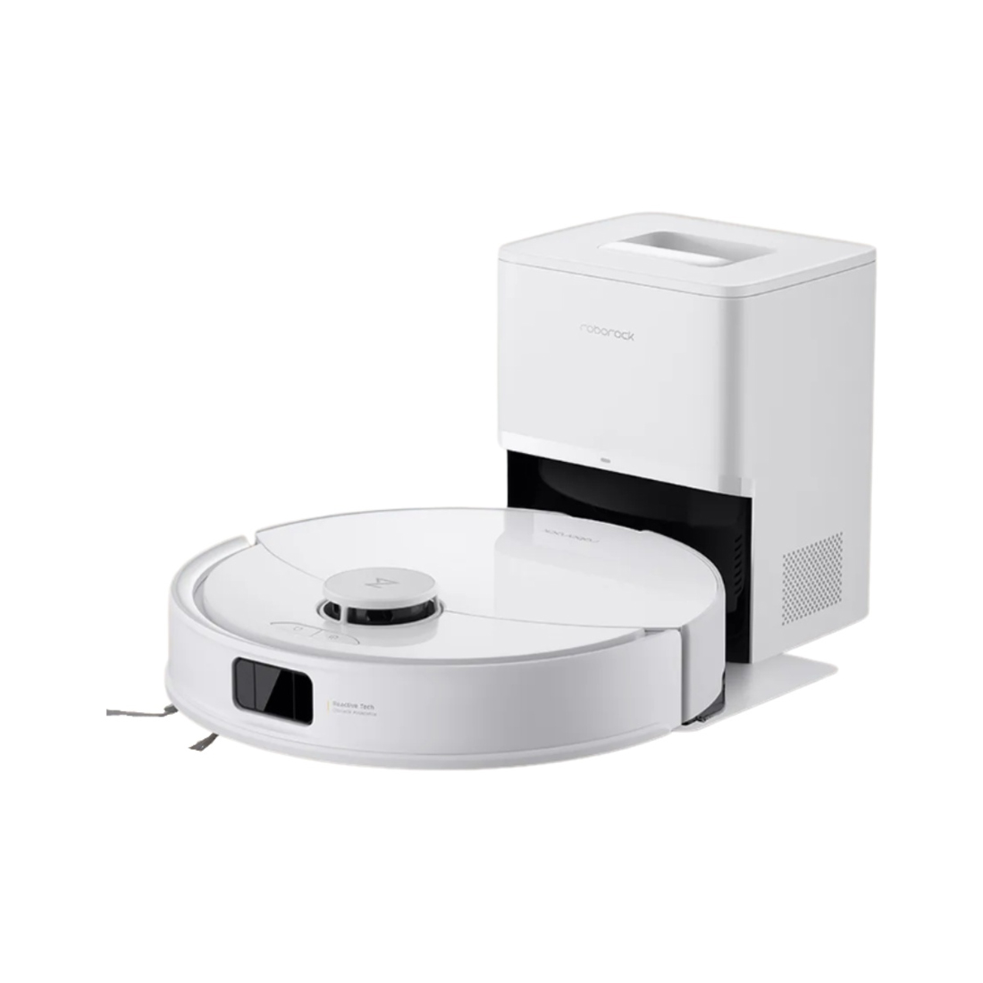 Робот-пылесос Roborock Q8 Max Pro+ с автовыгрузкой мусора Белый