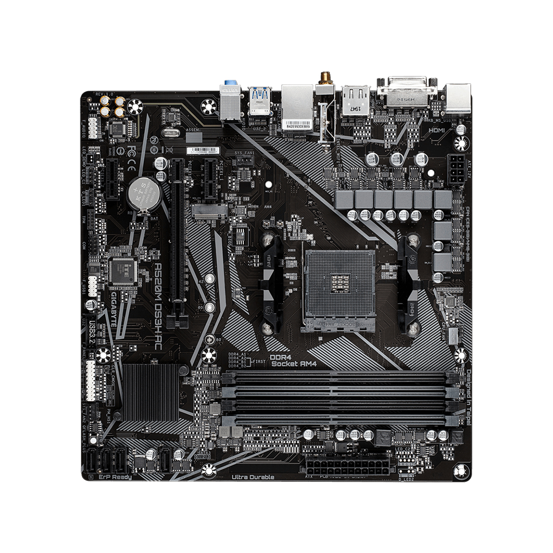 Материнская плата Gigabyte A520M DS3H AC