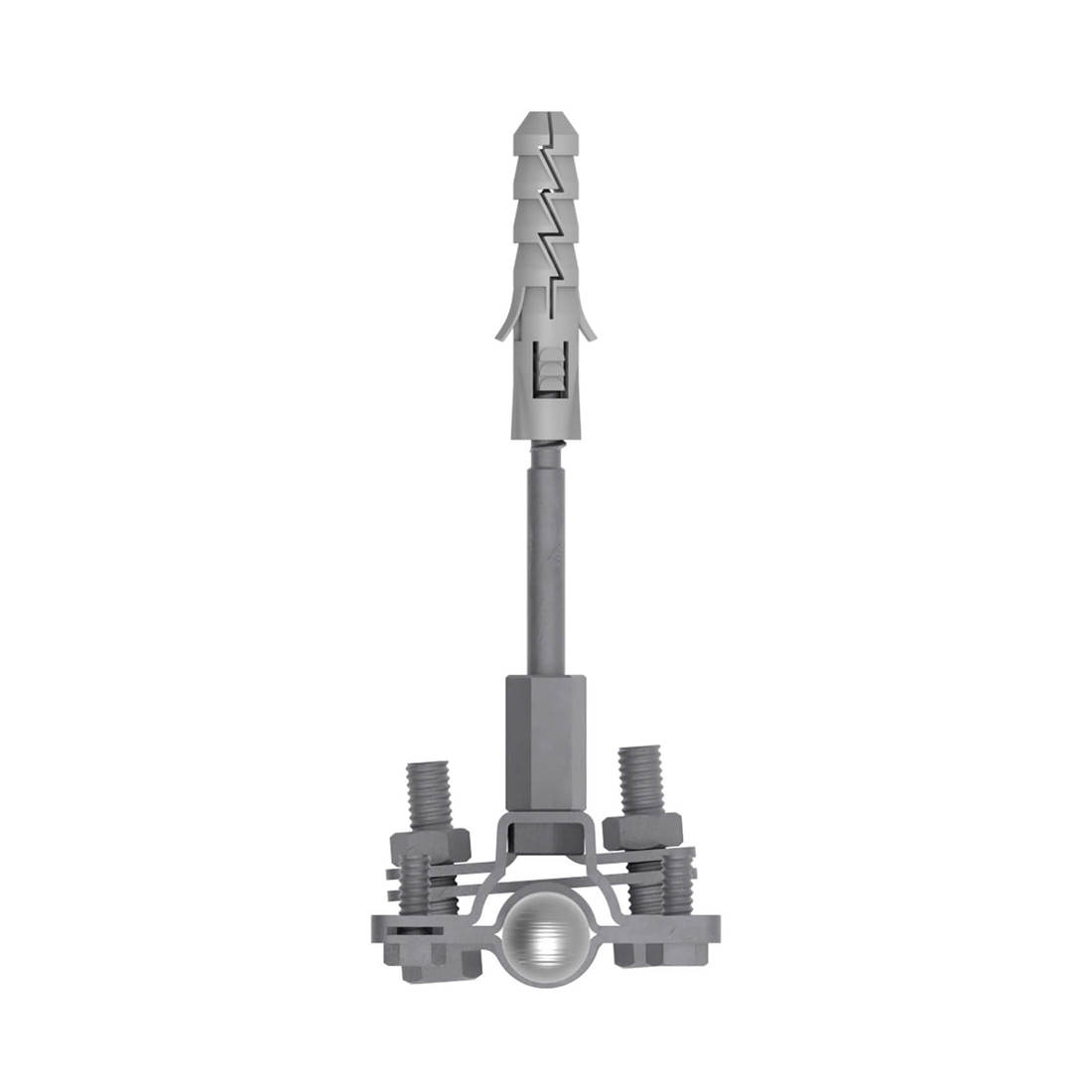 Молниеприемник с держателями 3000 мм DKC NL7300 Алюминий