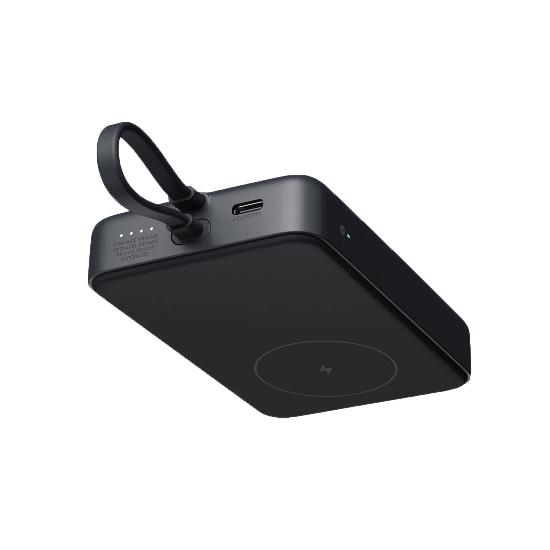 Портативный внешний аккумулятор Xiaomi 33W Magnetic Power Bank 10000mAh (Integrated Cable) Gray