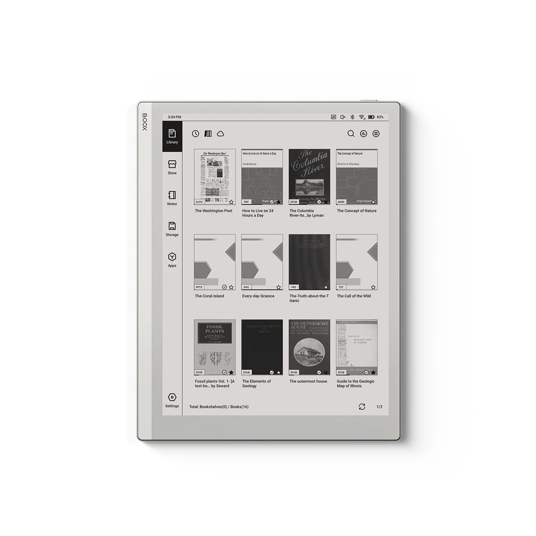 Электронная книга ONYX BOOX GO 10.3