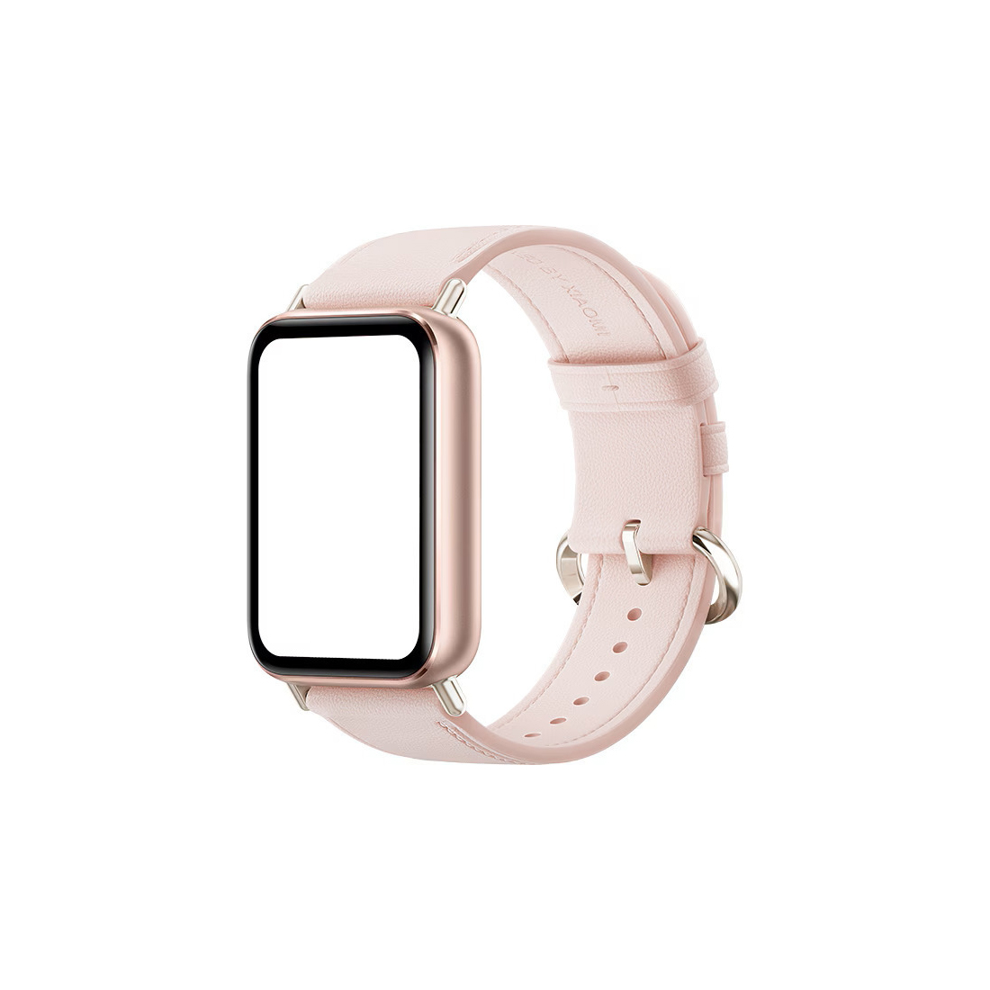 Кожаный сменный браслет Xiaomi Leather Quick Release Strap Sakura Pink - mi.com.kz