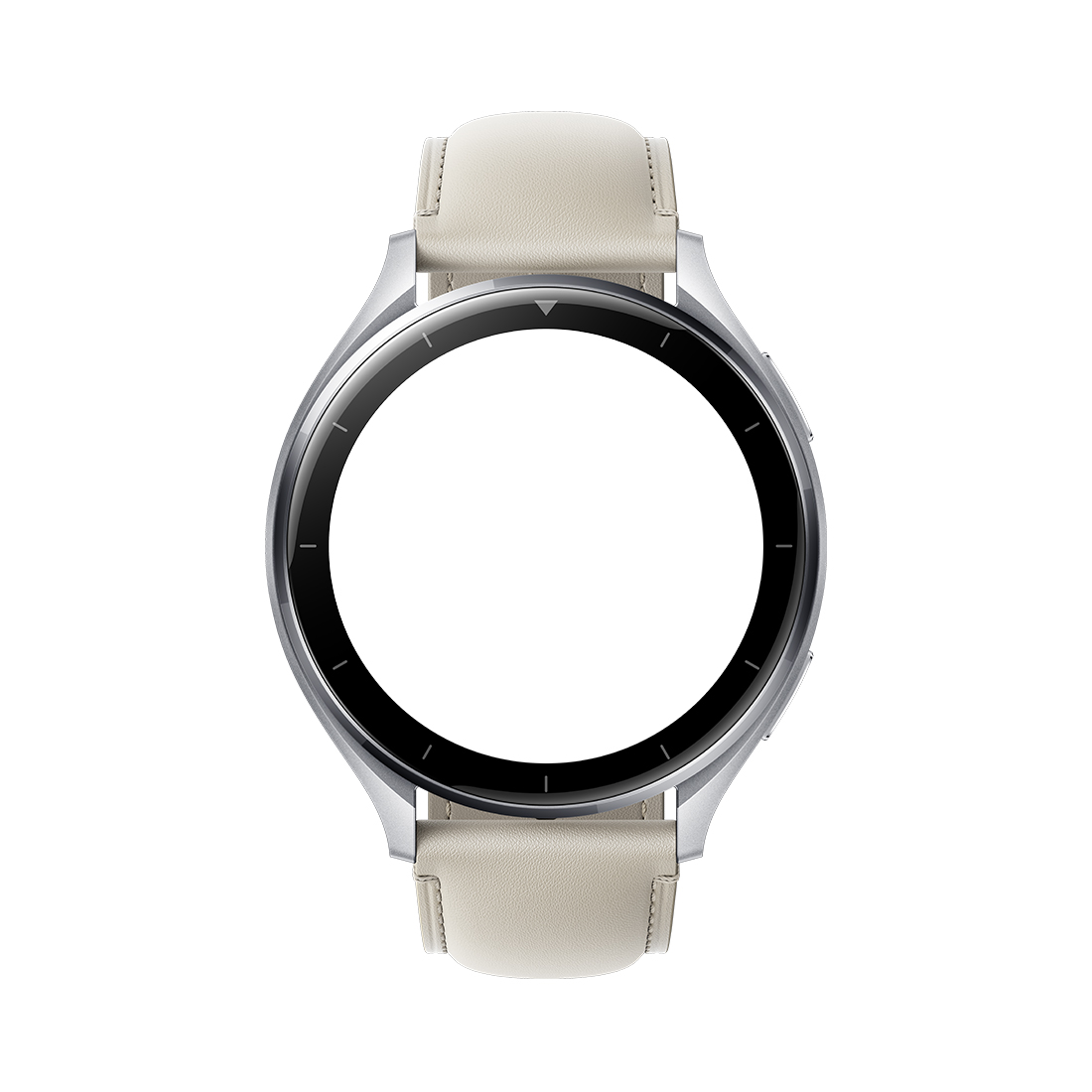 Кожаный ремешок Xiaomi Watch Leather Strap White