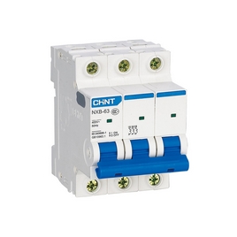 Автоматический выключатель CHINT NXB-63S 3P 50A D 4,5kA