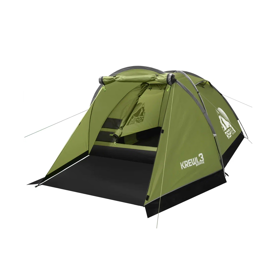 Палатка RSP Krewl 3 для туризма и кемпинга оливково-зеленый