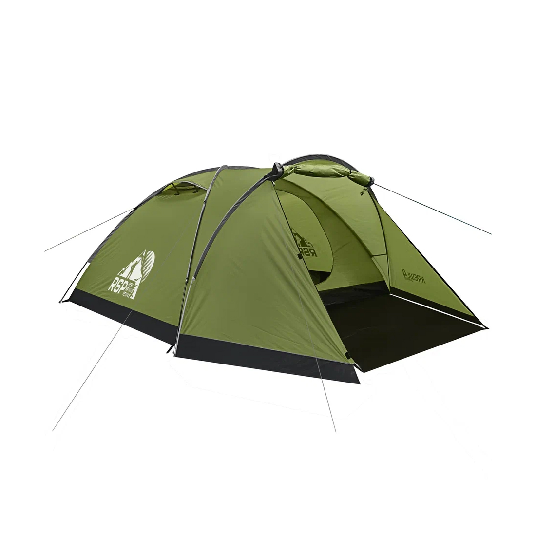 Палатка RSP Krewl 4 для туризма и кемпинга оливково-зеленый