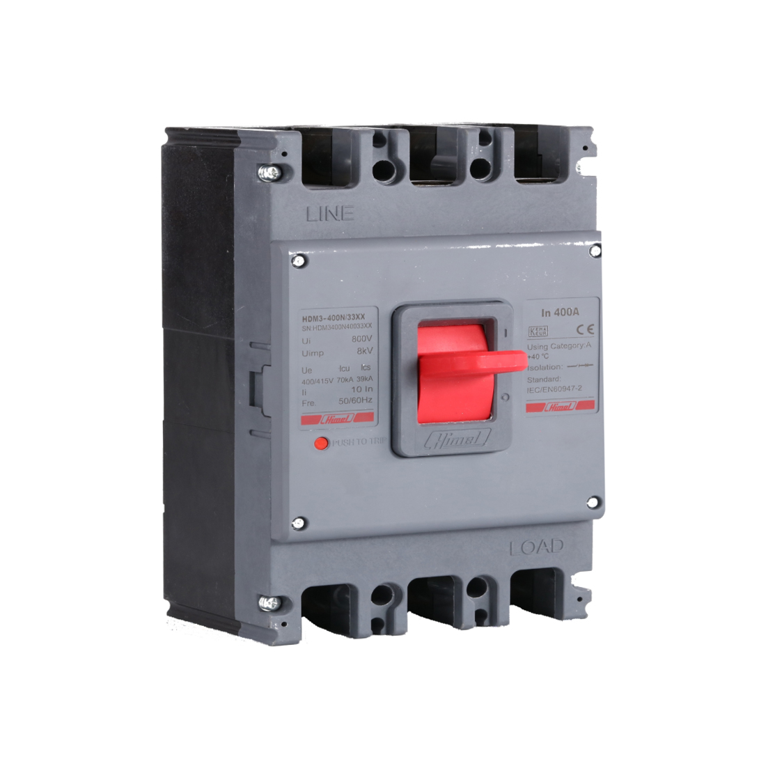 Автоматический выключатель Himel HDM3 160T/3P 160A