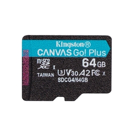 Карта памяти Kingston SDCG4/64GBSP Canvas Go Plus A2 U3 V30 64GB