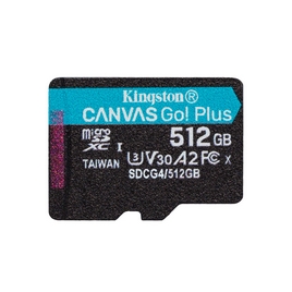 Карта памяти Kingston SDCG4/512GBSP Canvas Go Plus A2 U3 V30 512GB
