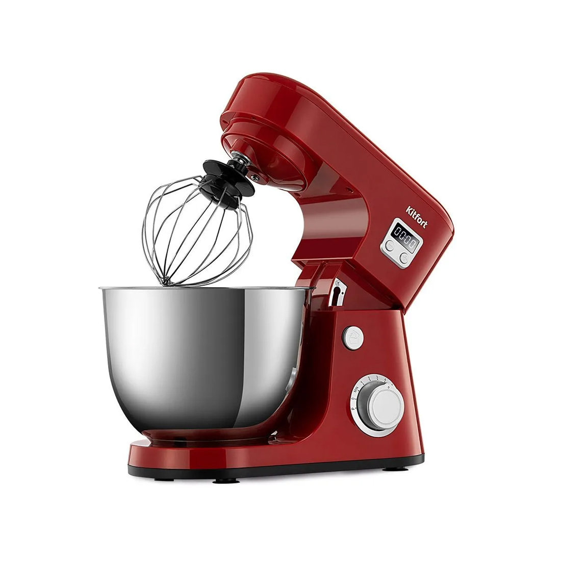 Планетарный миксер Kitfort КТ-1308-5 красный