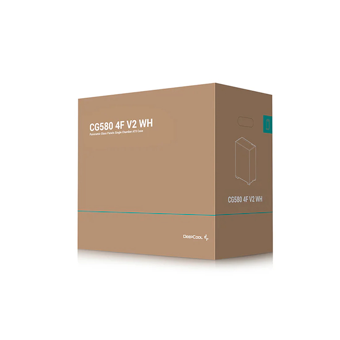 Компьютерный корпус Deepcool CG580 4F V2 WH без Б/П